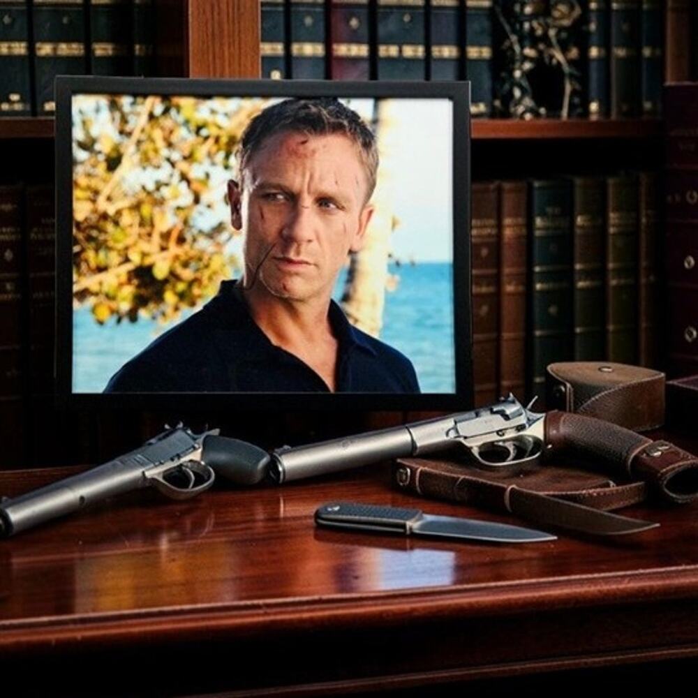 Daniel Craig Signed Autograph 007 James Bond Movie 11X14 Framed with COA